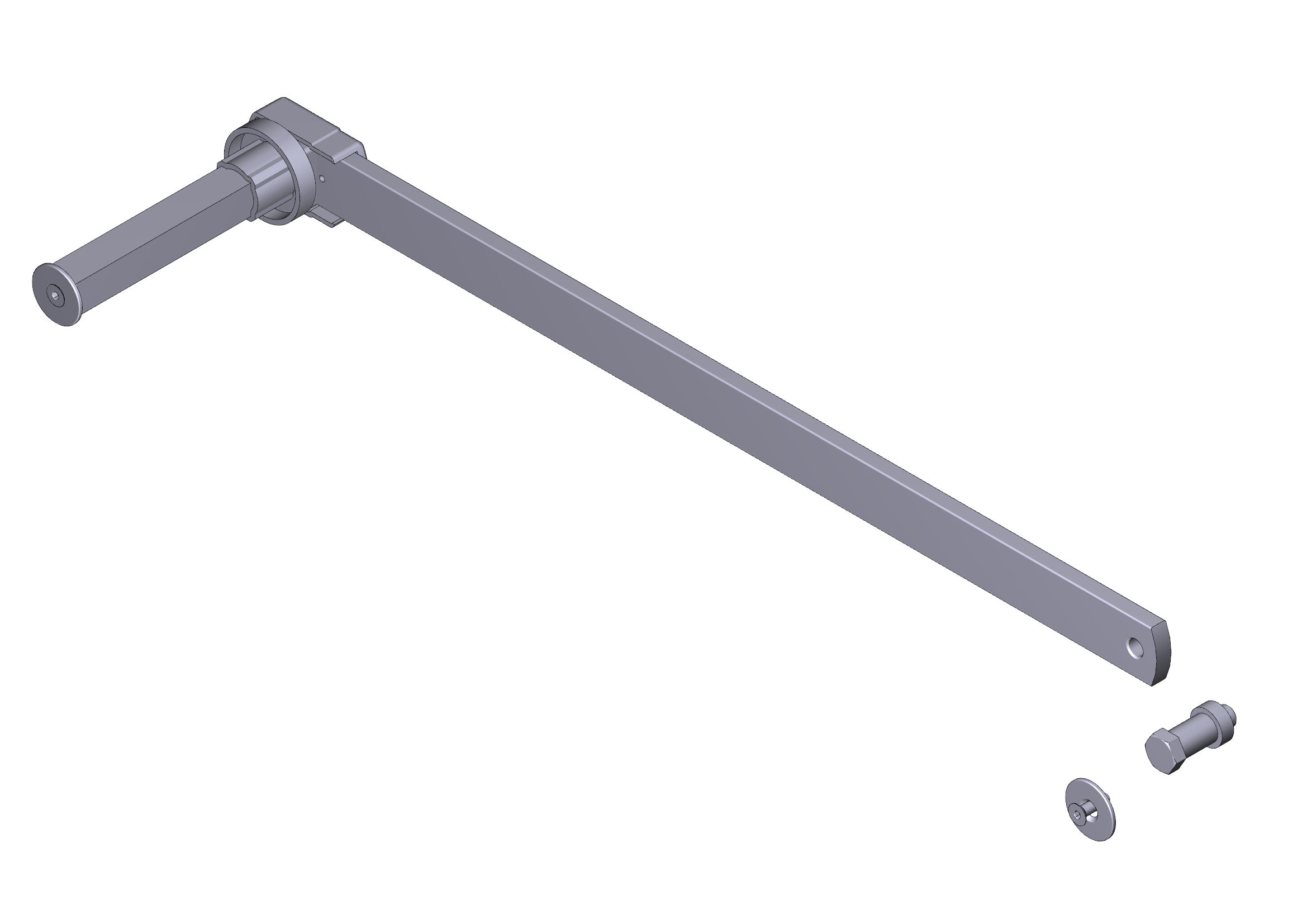 CAME - Braccio dritto per trasmissione a slitta F4004.