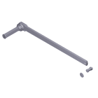 CAME - Braccio dritto per trasmissione a slitta F4004.