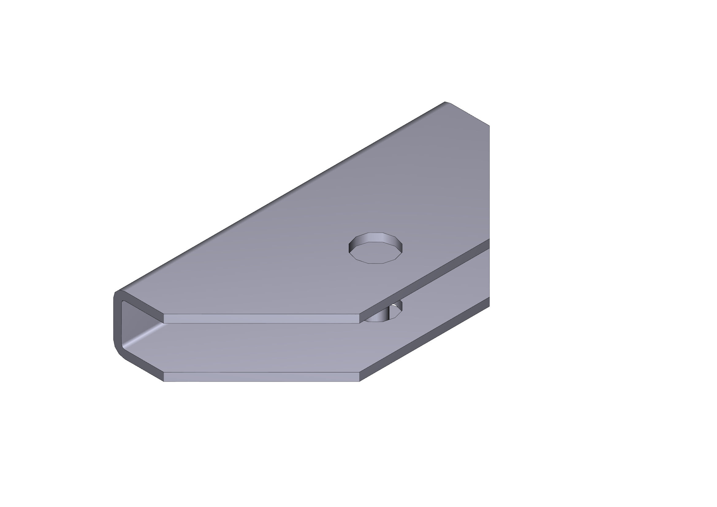 CAME - staffa attacco cancello motoriduttore fast. 119RID294