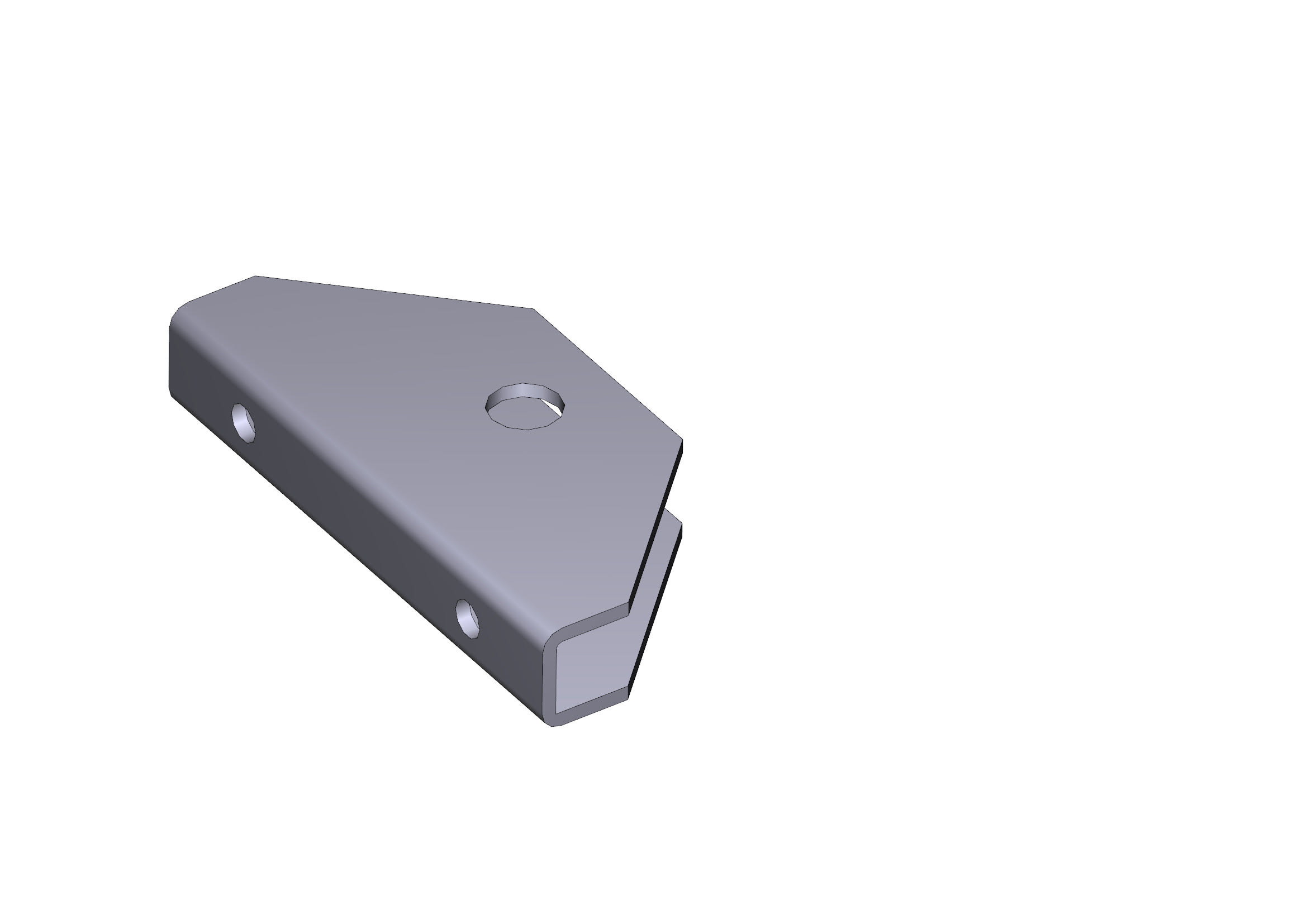 CAME - Staffa attacco anta per braccio di trasmissione snodato Stylo BS. 119RID333