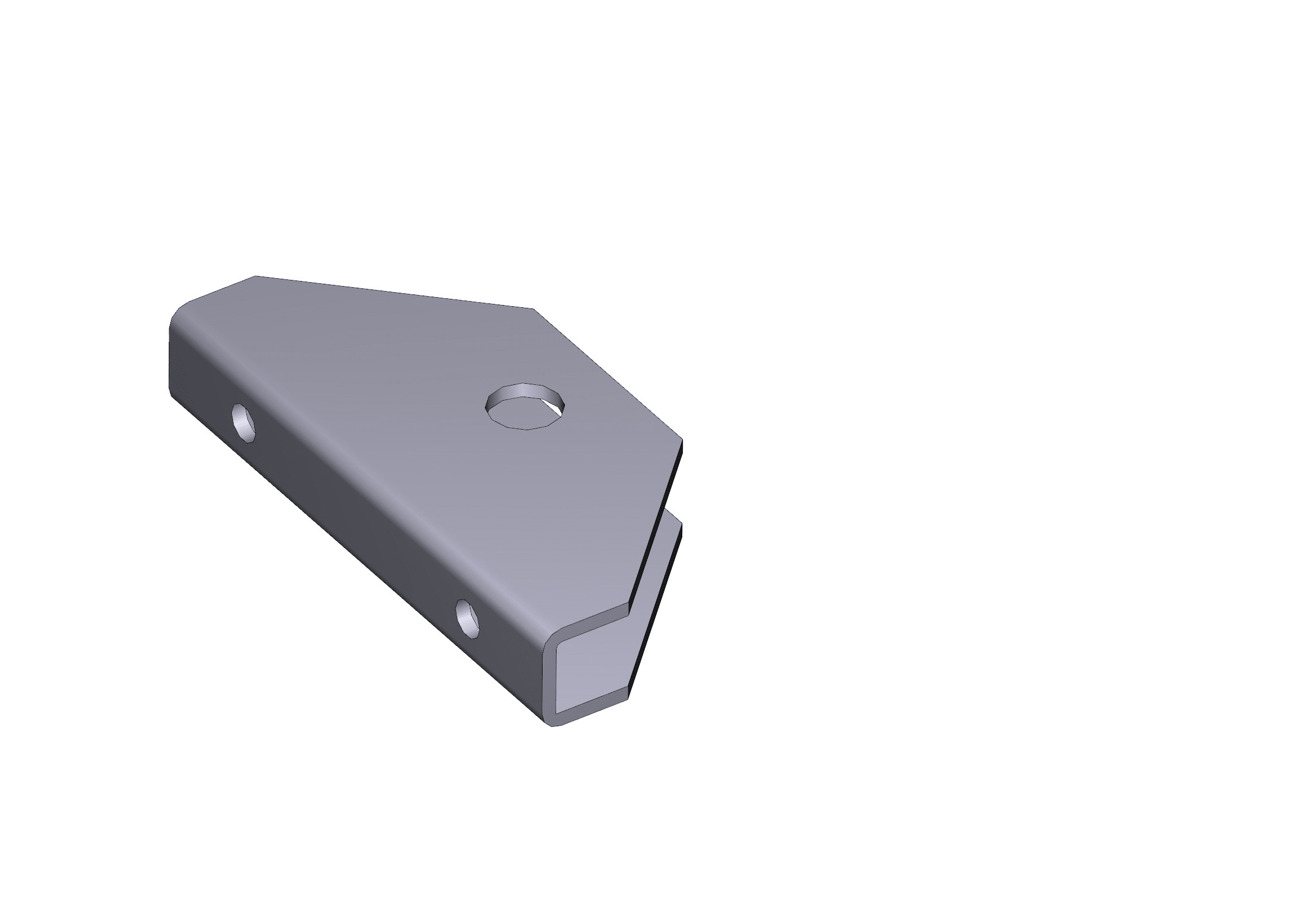 CAME - Staffa attacco anta per braccio di trasmissione snodato Stylo BS.