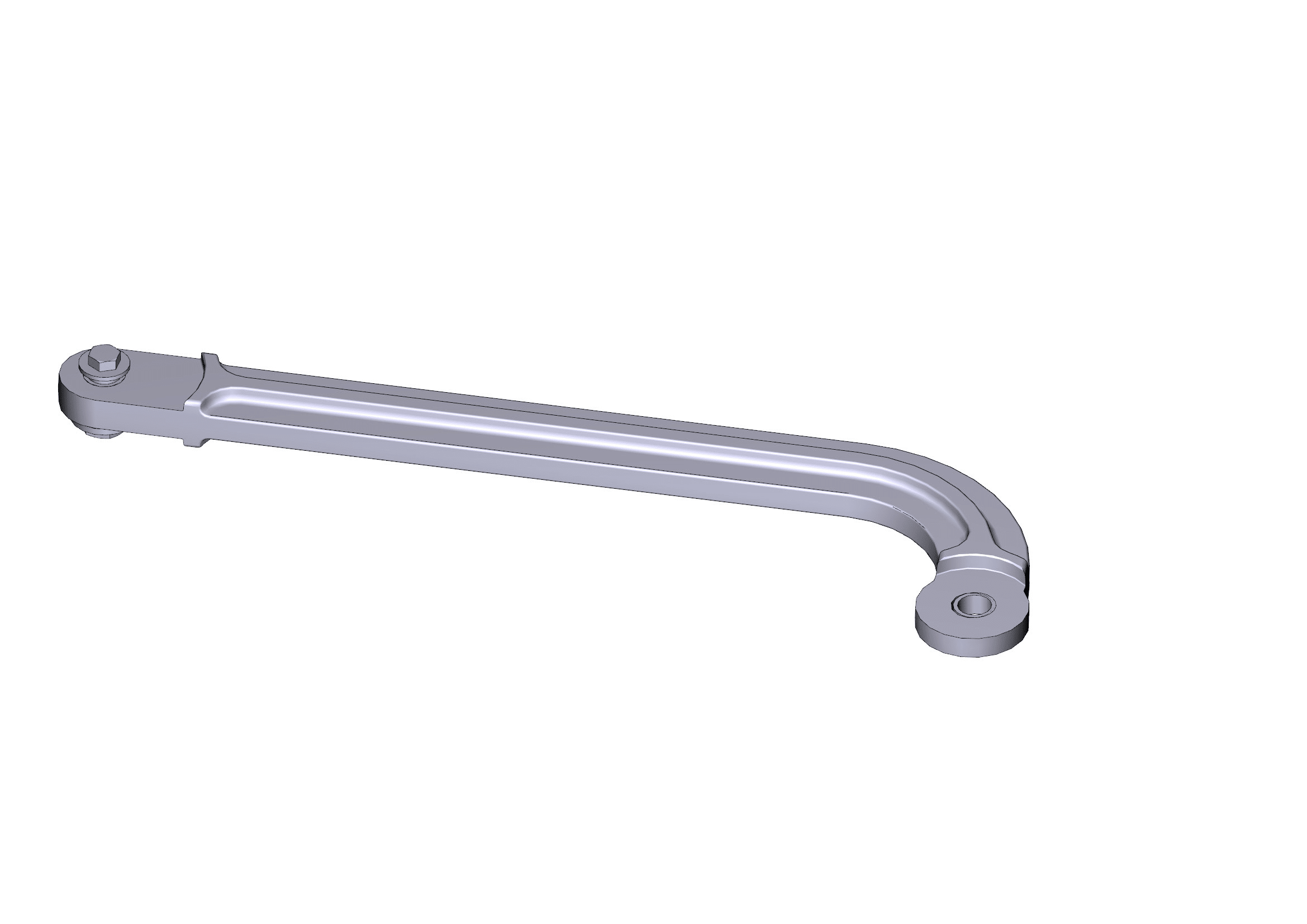 CAME - braccio curvo per trasmissione snodato stylo bs.