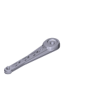 CAME - braccio dritto per trasmissione snodato stylo bs.