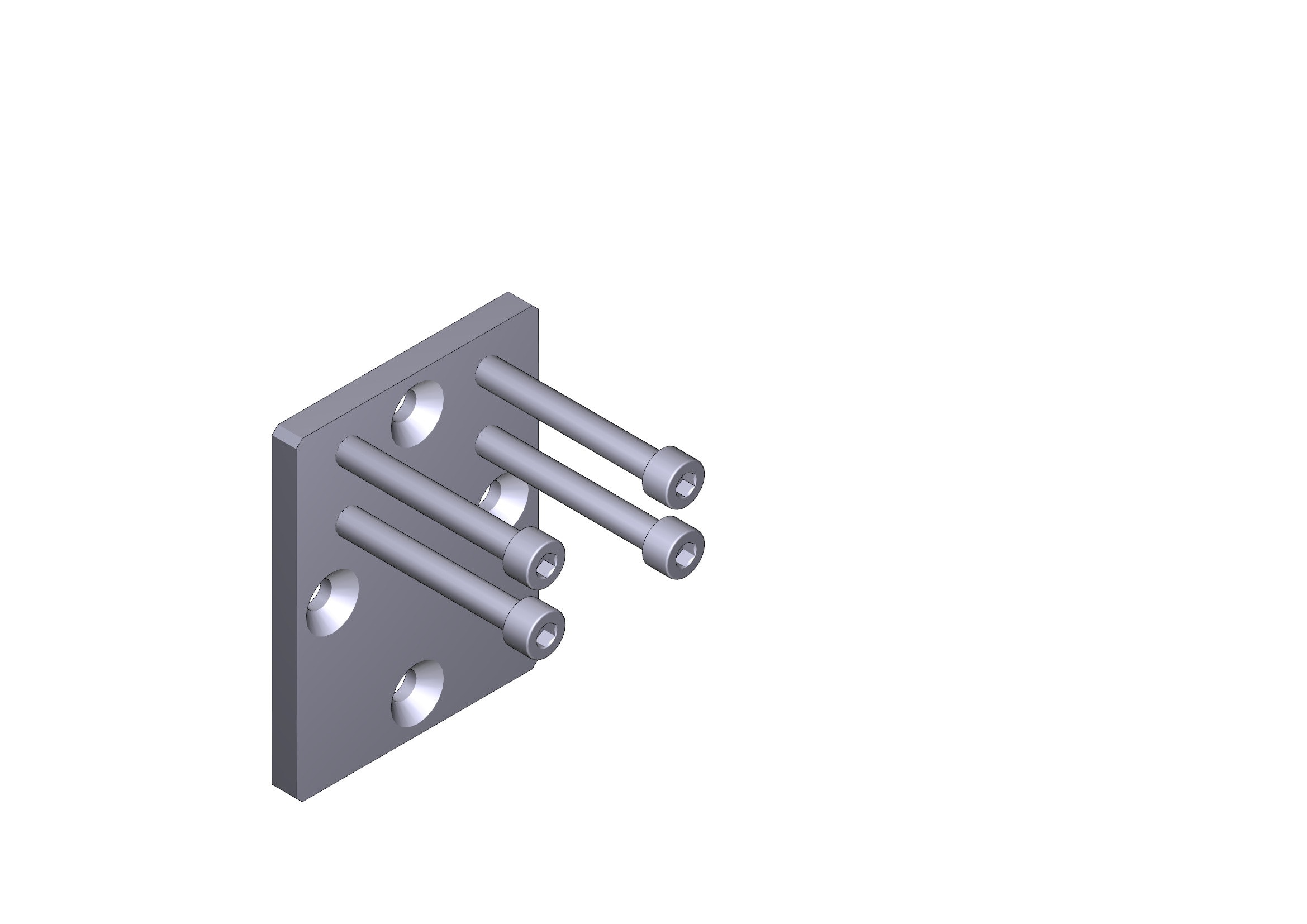 CAME - Controbase di fissaggio - Stylo, ideale per fissare con precisione.