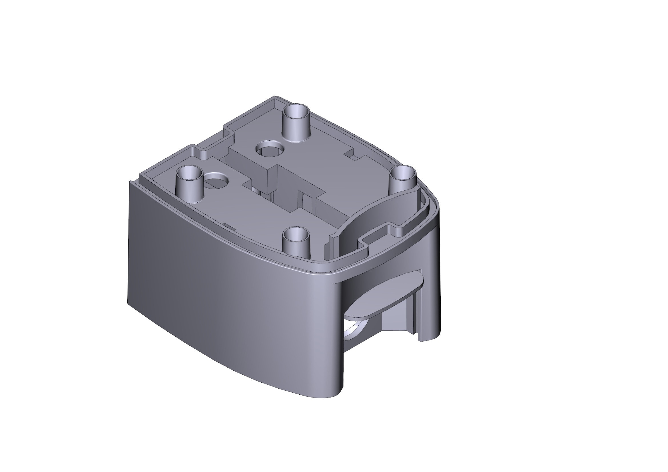 CAME - Flangia contenitore inferiore per motoriduttore 24 V con encoder - Stylo. 119RID346