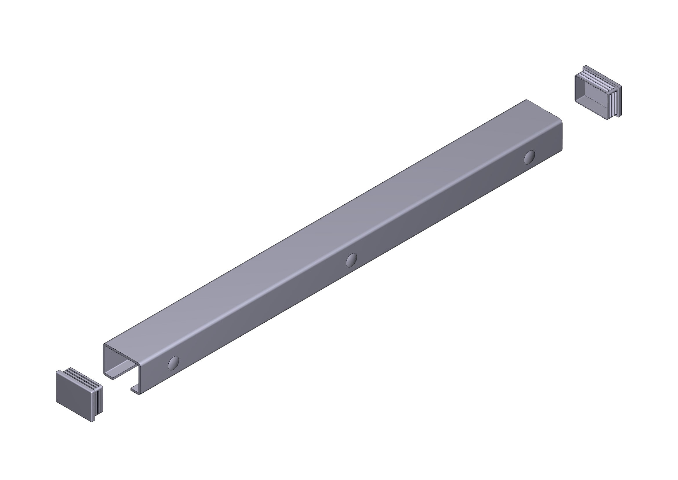 CAME - Guida di scorrimento per braccio di trasmissione dritto Stylo BD.