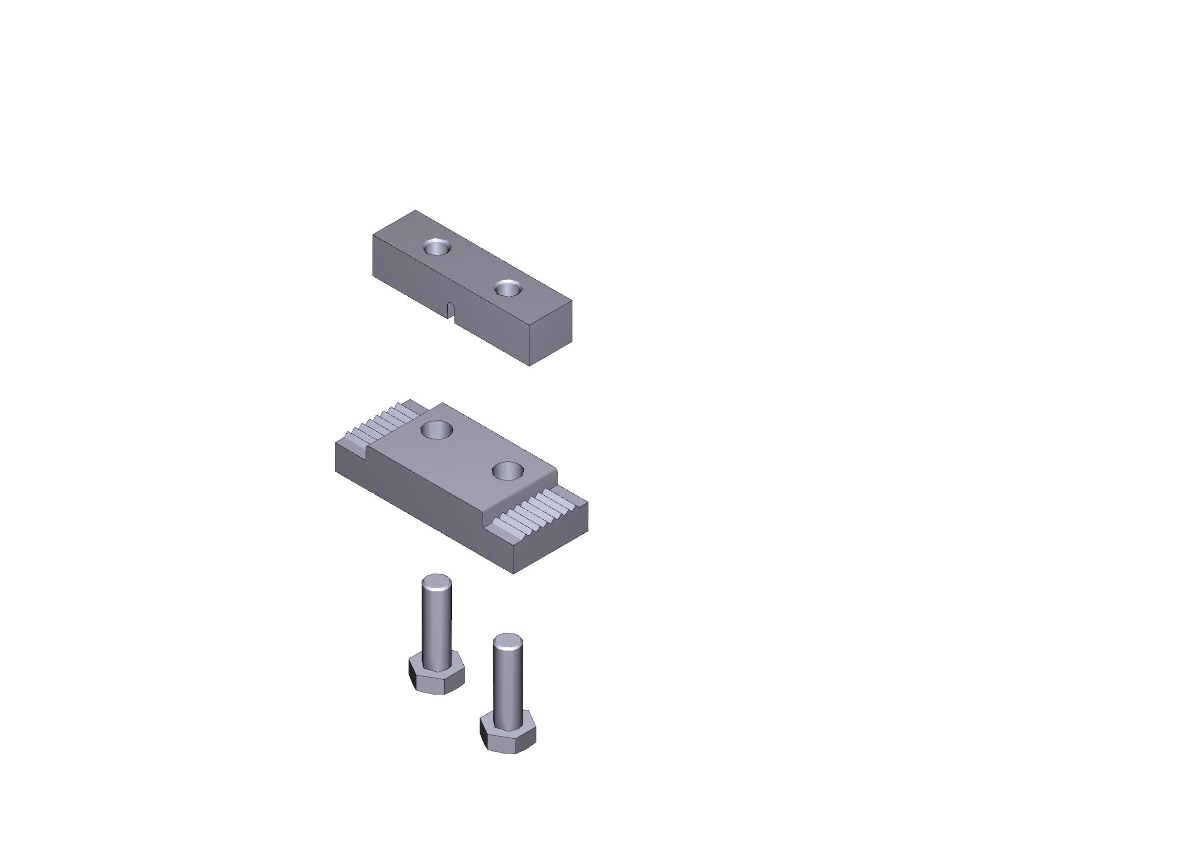 CAME - fermi meccanici per braccio di trasmissione dritto stylo bd. 119RID353
