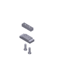 CAME - fermi meccanici per braccio di trasmissione dritto stylo bd. 119RID353