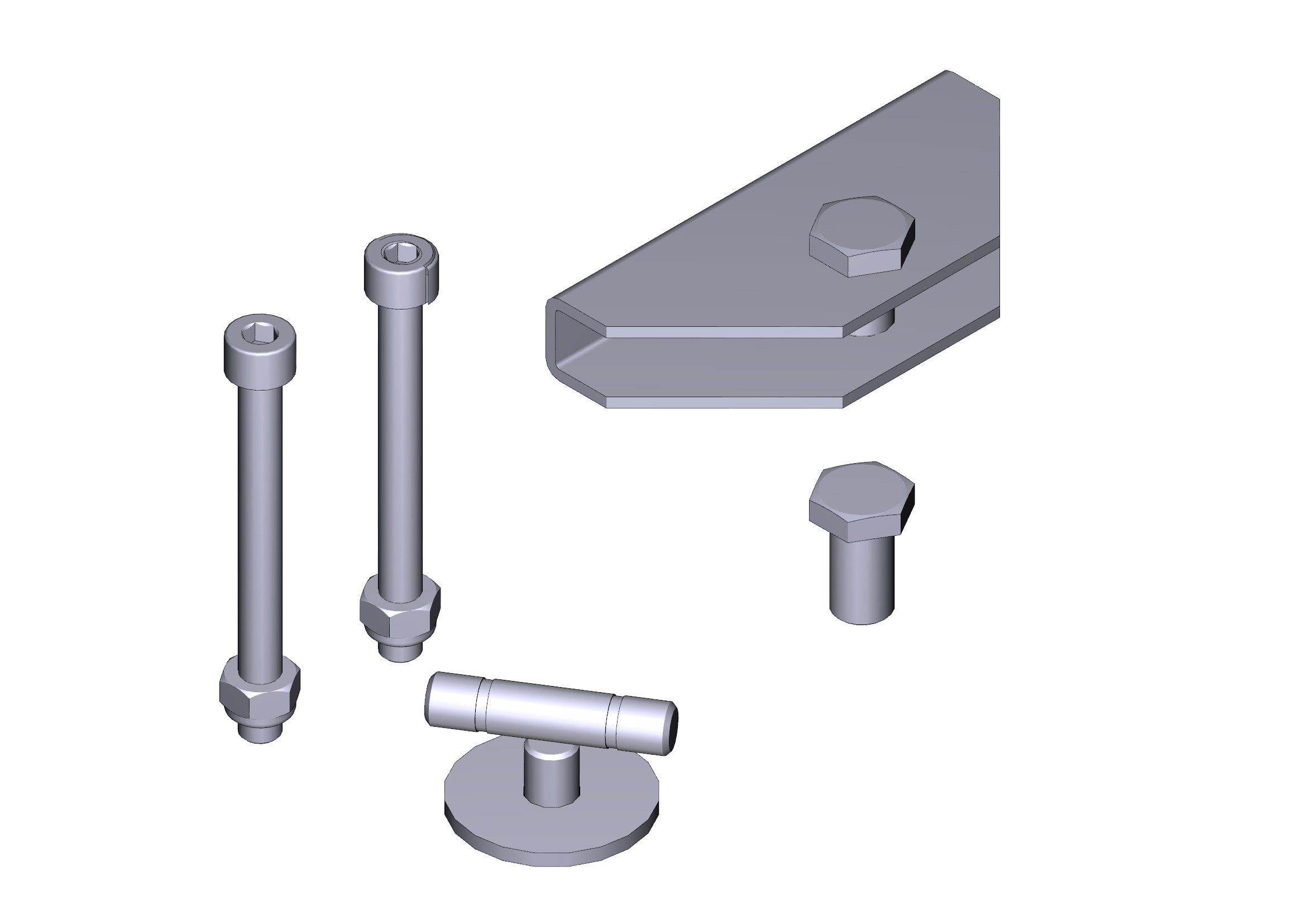 CAME - Confezione accessori per motoriduttore modello Fast40. 119RID380