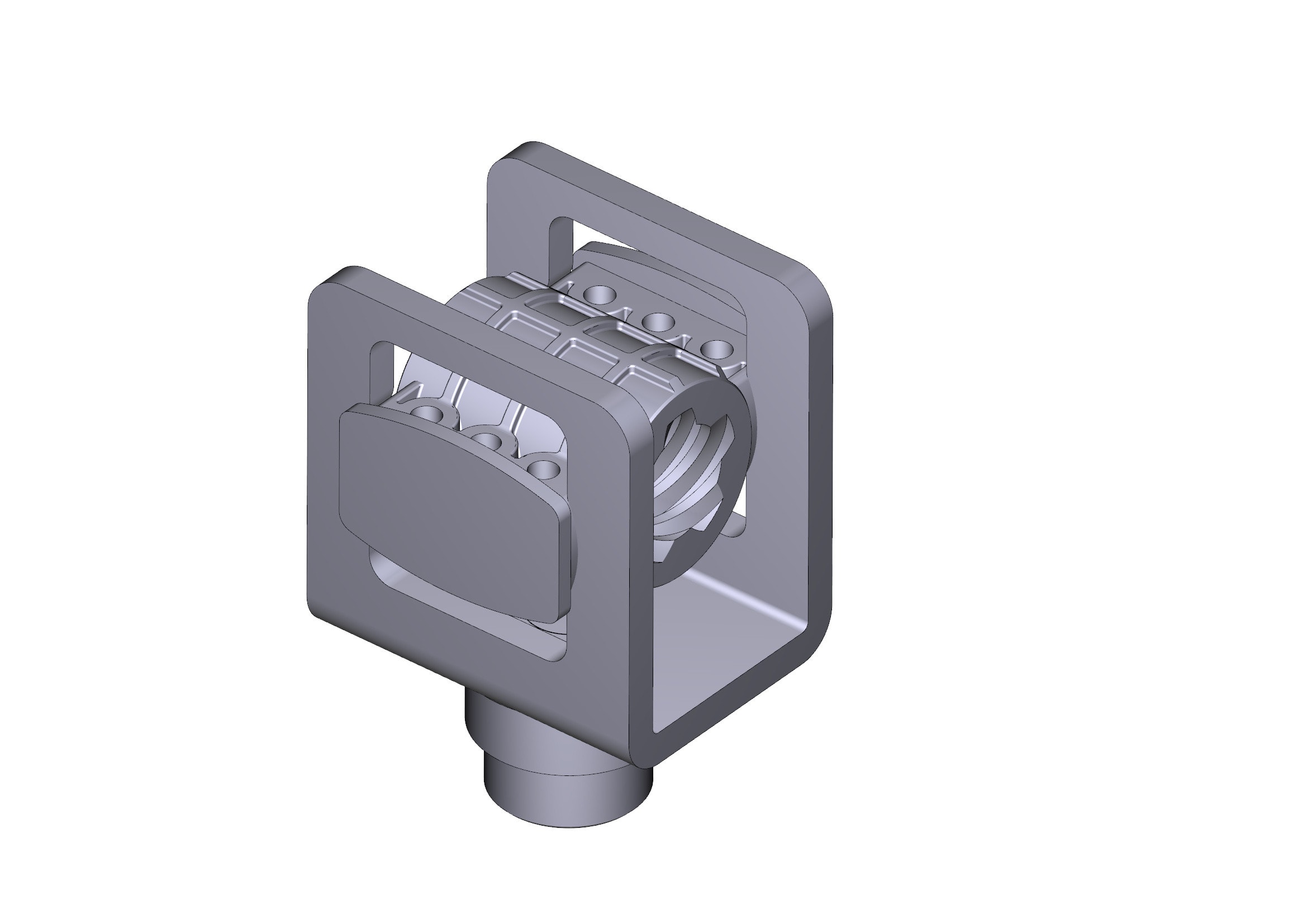 CAME - staffa madrevite opp-axl-swn-axi per motoriduttore 24 V. 119RID425