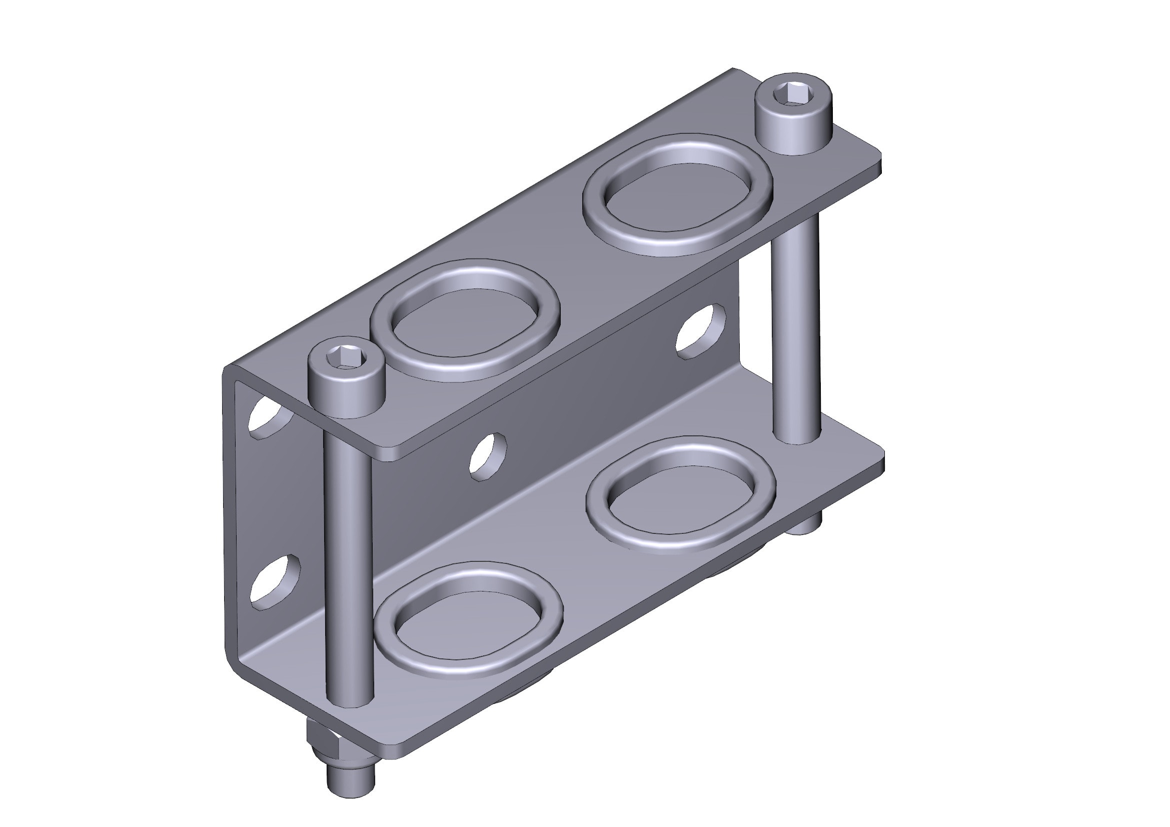 CAME - staffa di fissaggio opb-ftx-ftl per motoriduttore con braccio. 119RID441