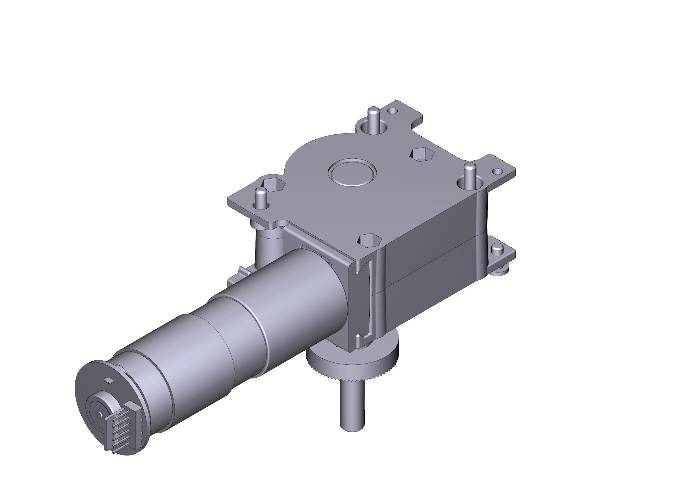 CAME - Gruppo motoriduttore dx Voila per automazione esterna a 24 V. 119RID487