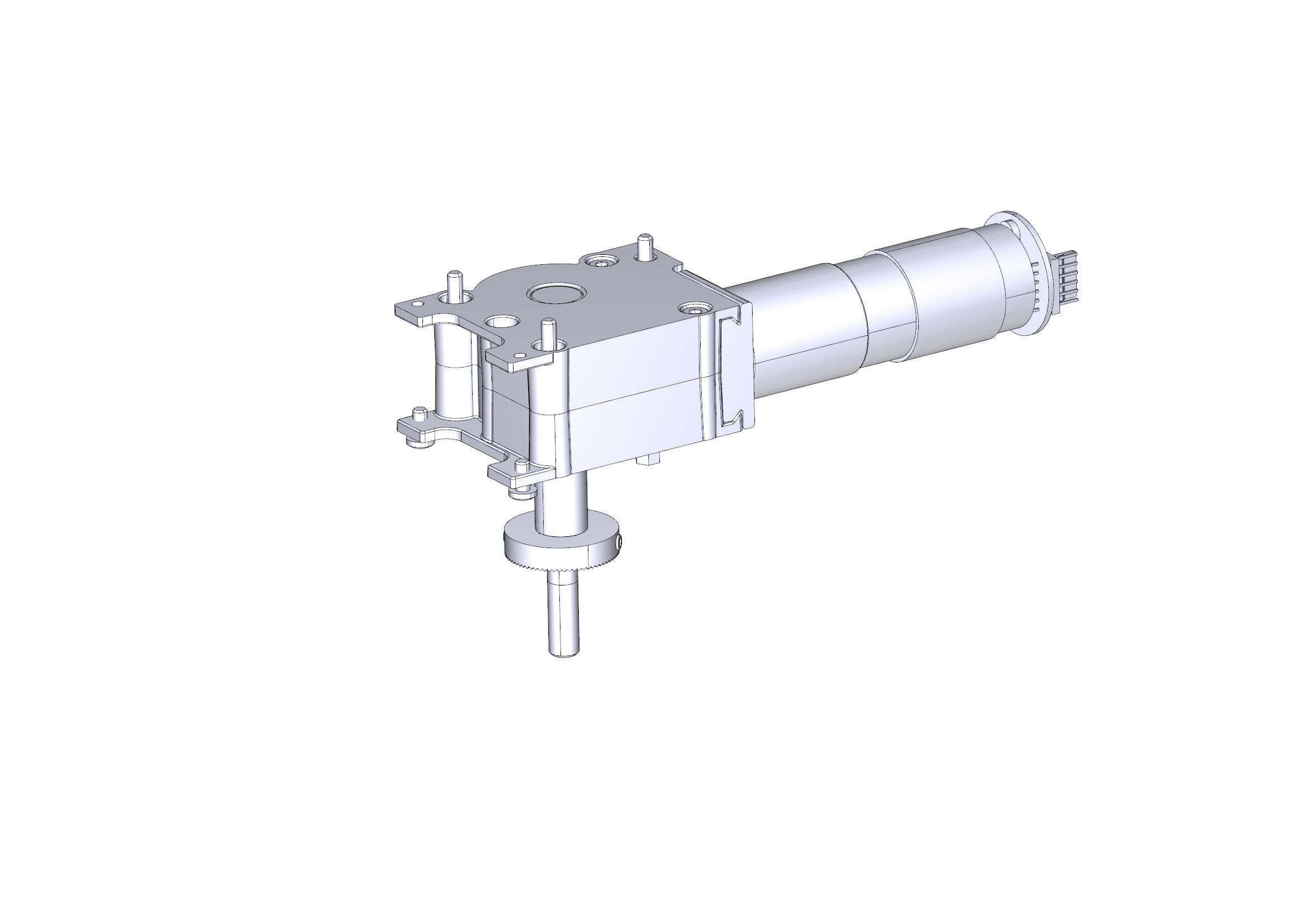 CAME - gruppo motoriduttore sx voila per automazione esterna a 24 V.