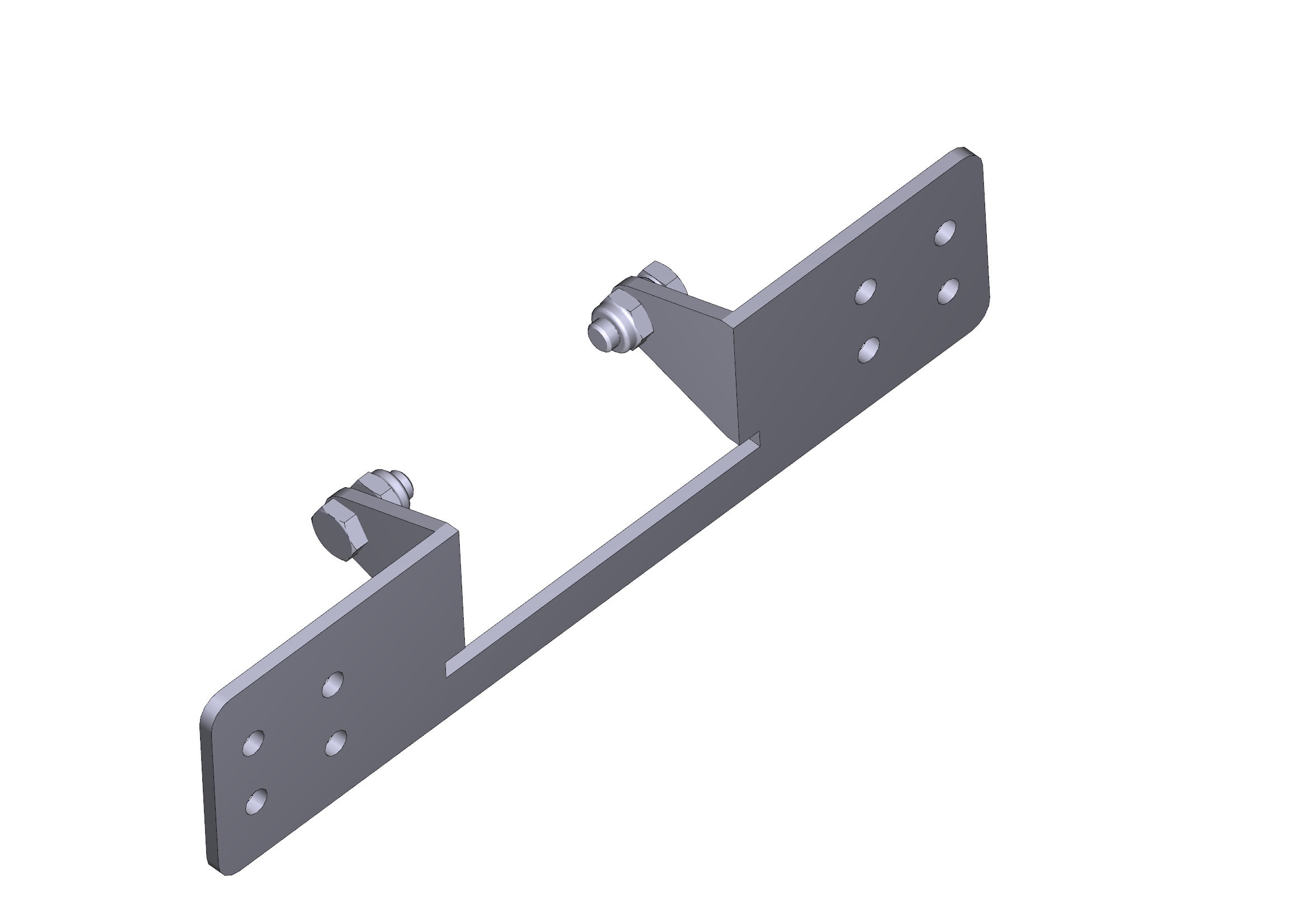 CAME - Staffa attacco guida ver per catena. 119RIE109