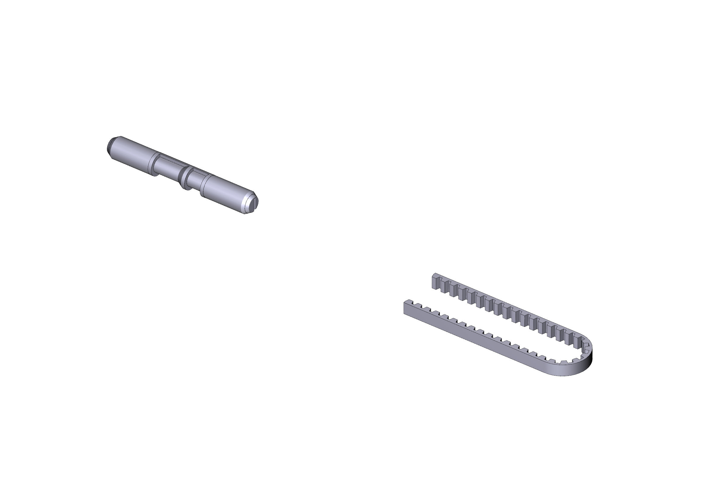 CAME - Cinghia trasmissione - V0686 L=6,7m. 119RIE122