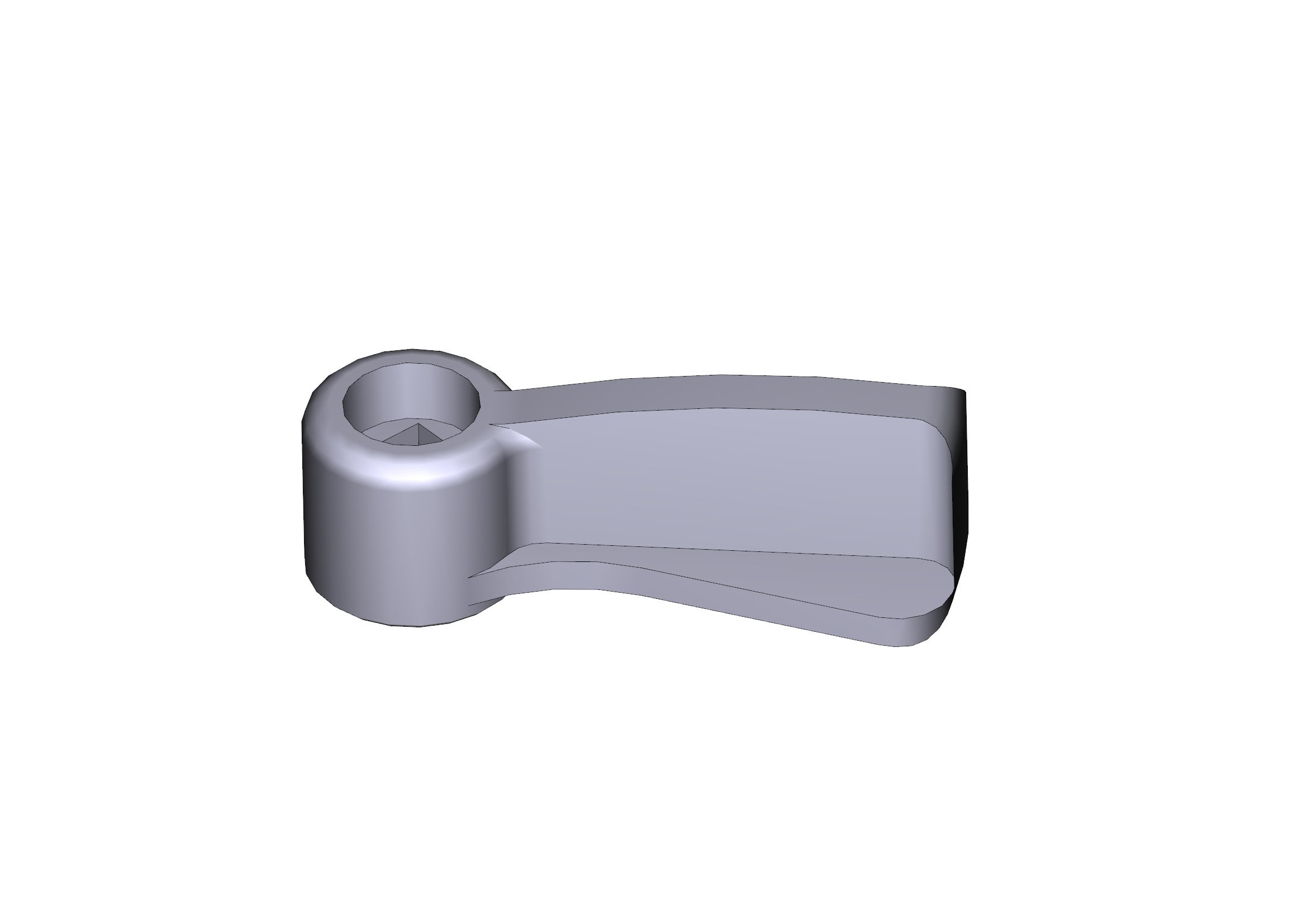 CAME - Leva sblocco guida verde. 119RIE143