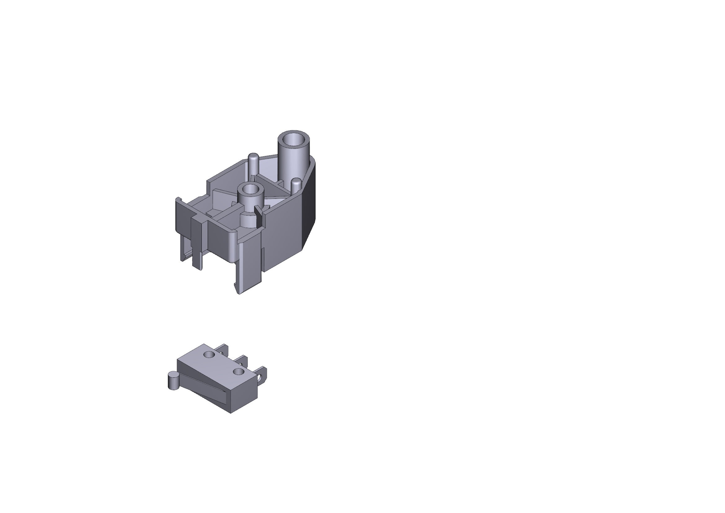 CAME - gruppo finecorsa per automazione completa scheda elettronica v6000.