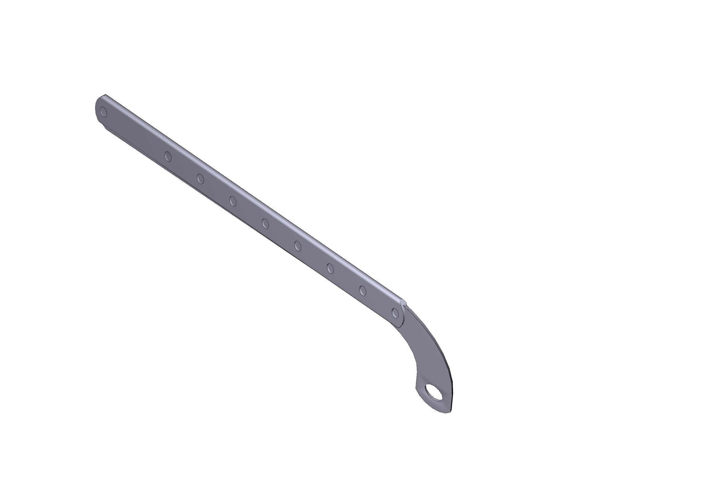 CAME - Leva di trasmissione curva V6000 - Componente essenziale per trasmissioni efficienti.