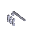 CAME - Asta sblocco EM4024 per motoriduttore irreversibile. 119RIE197