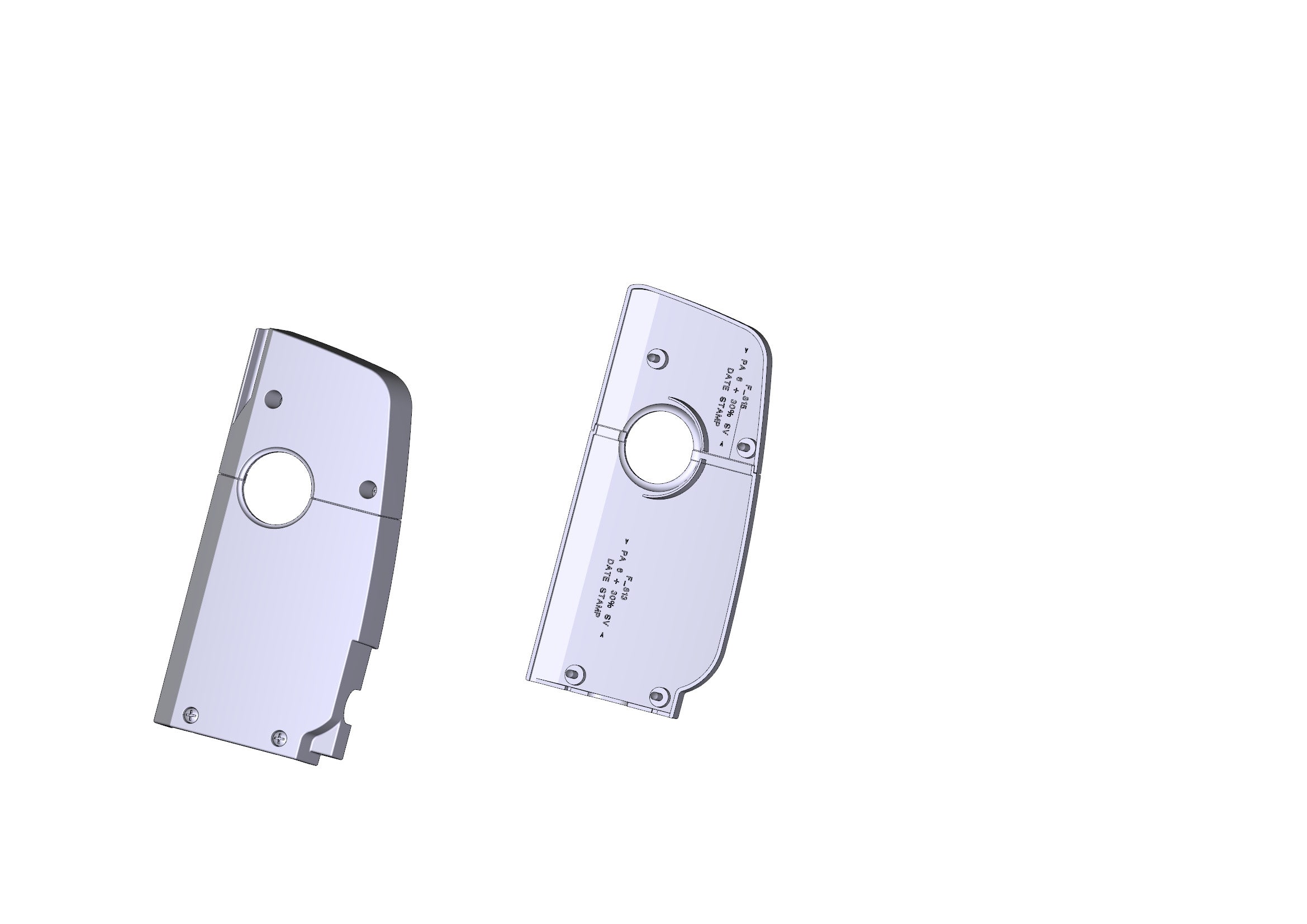 CAME - Plastiche superiori EM4024 per un'efficace protezione e resistenza.