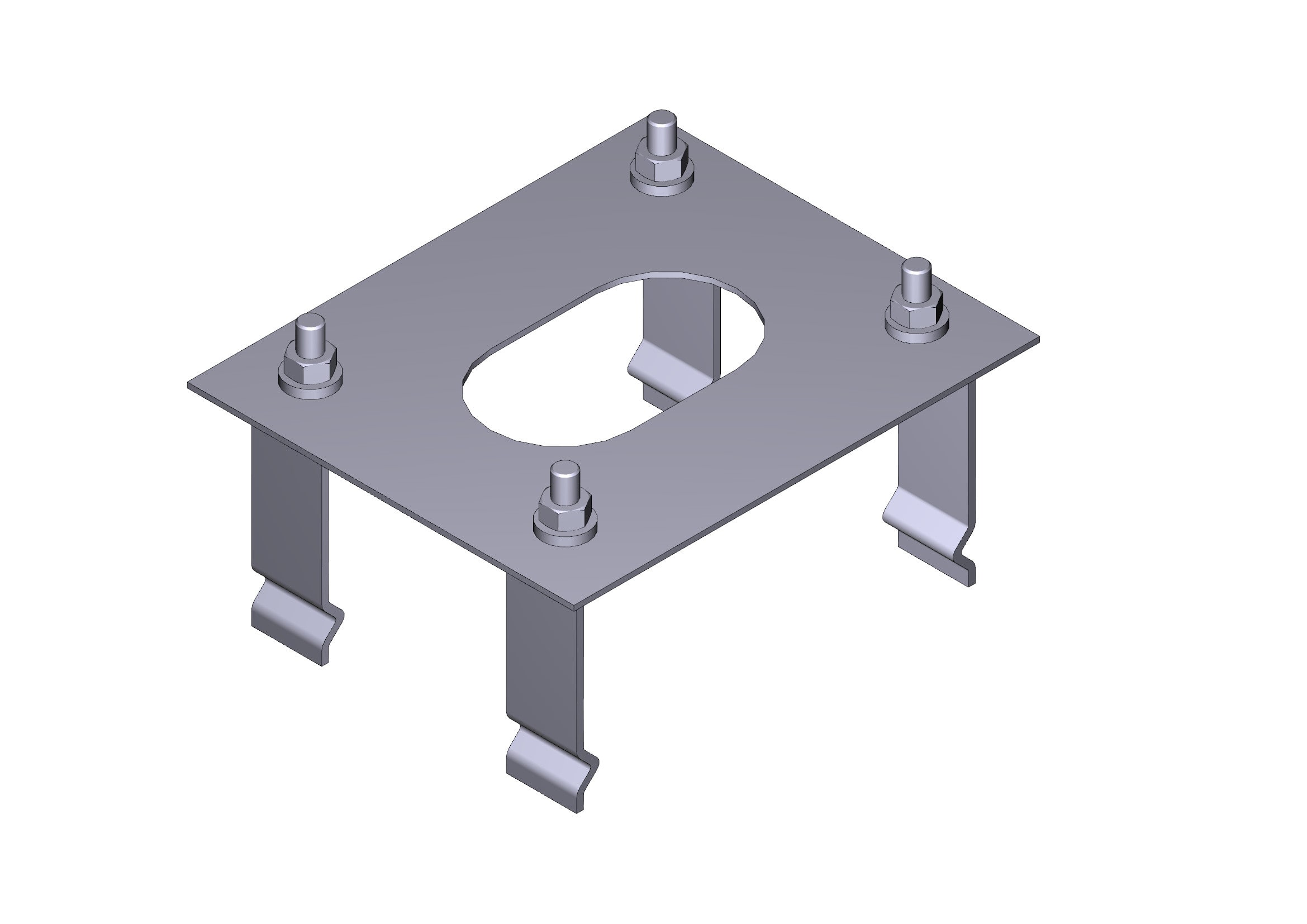 CAME - Piastra barriera Gard 2-3.25-3.5-4m.