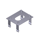 CAME - Piastra barriera Gard 2-3.25-3.5-4m.