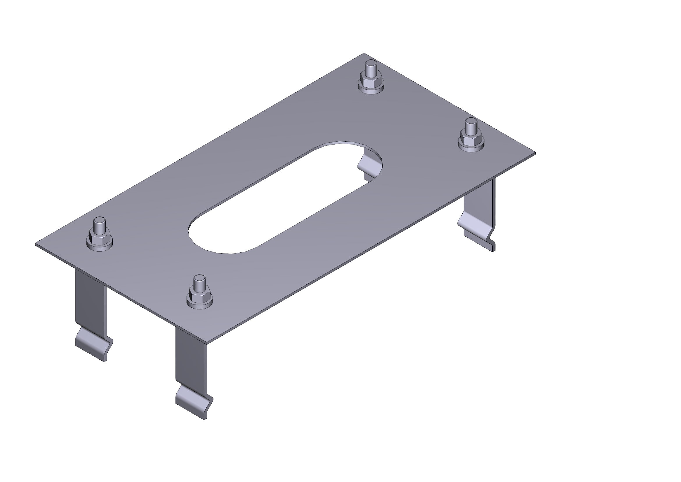 CAME - Piastra barriera gard 5-6-6,5-8m per barriera.