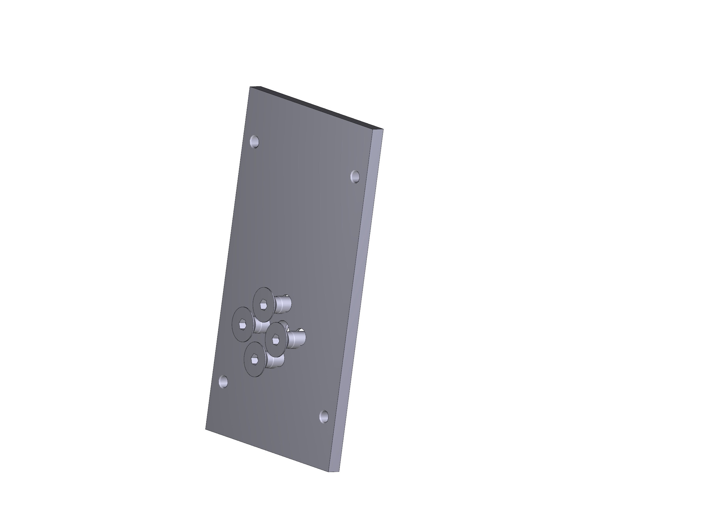 CAME - Supporto per asta barriera G4000. 119RIG055