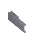 CAME - Flangia attacco asta G6000 G12000 per barriera. 119RIG066