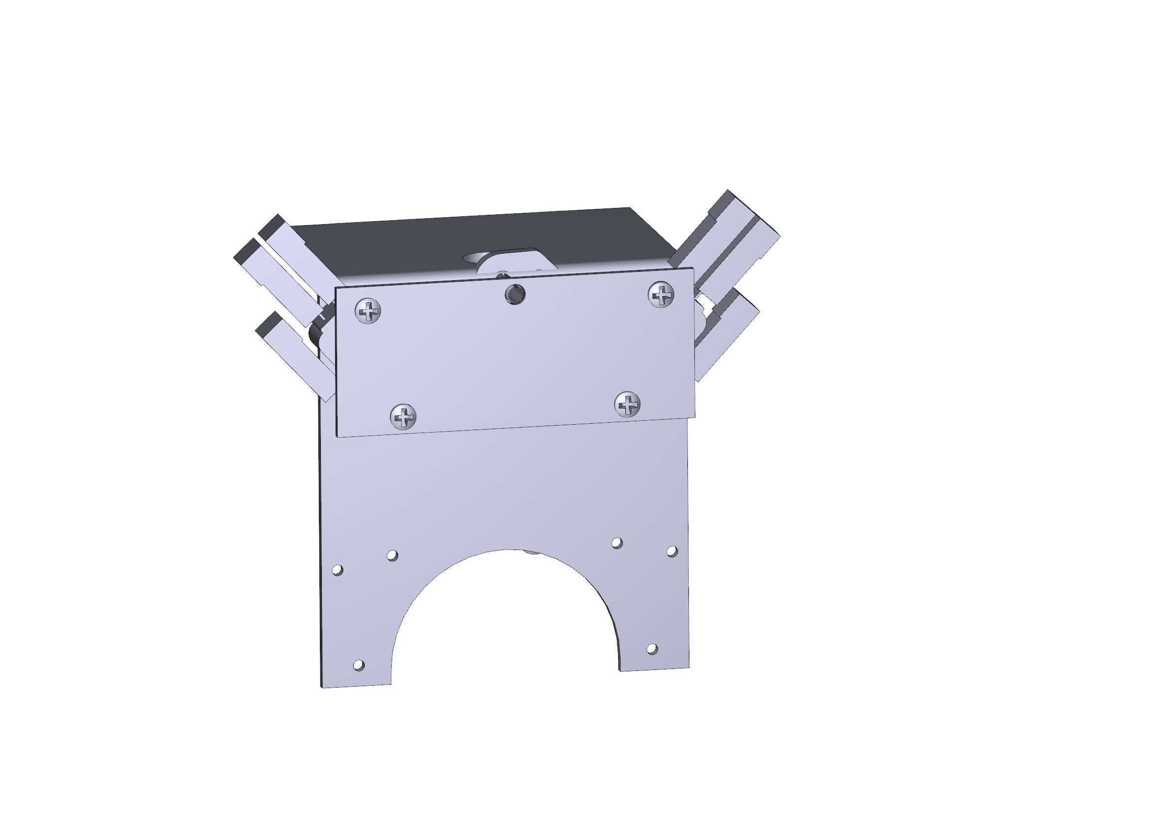 CAME - Gruppo finecorsa meccanico per barriera G2500. 119RIG083