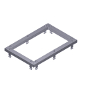 CAME - Base ancoraggio barriera G12000.