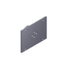 CAME - Piastra fissaggio albero per barriera G12000.