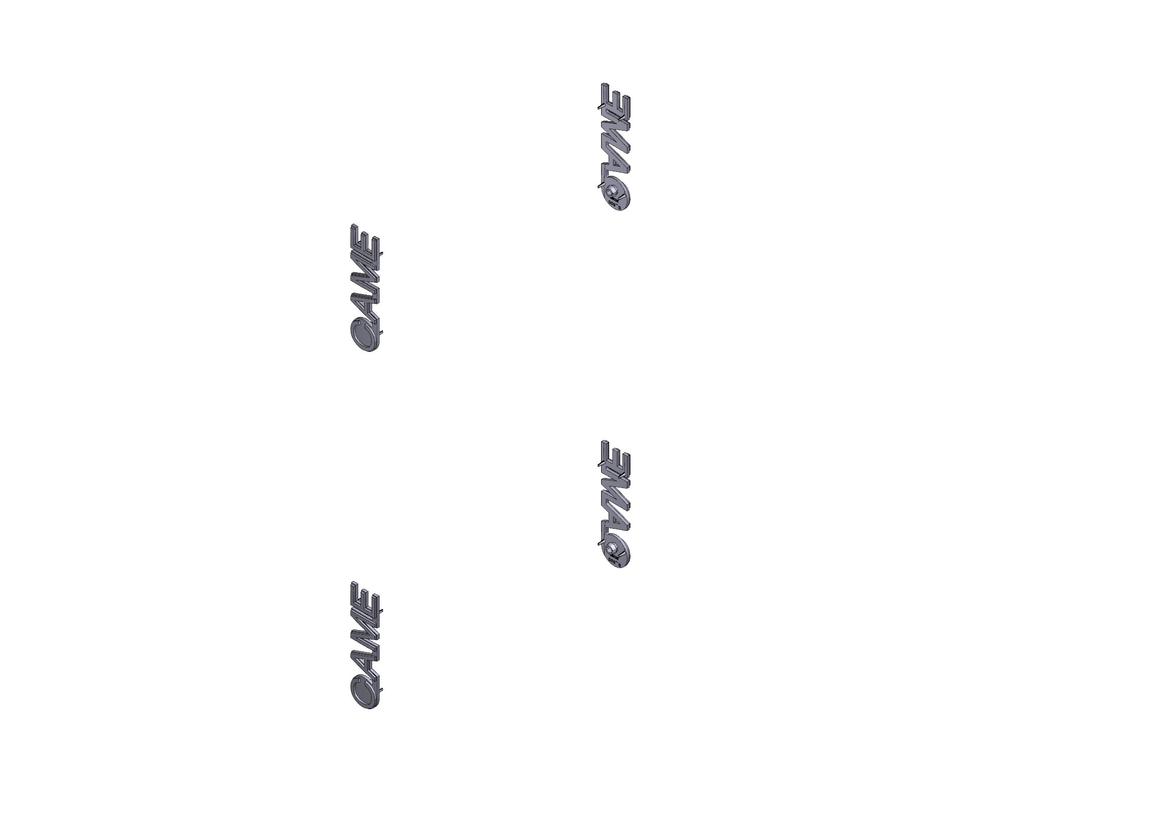 CAME - Copriforo fotocellula armadio GARD 4-8.