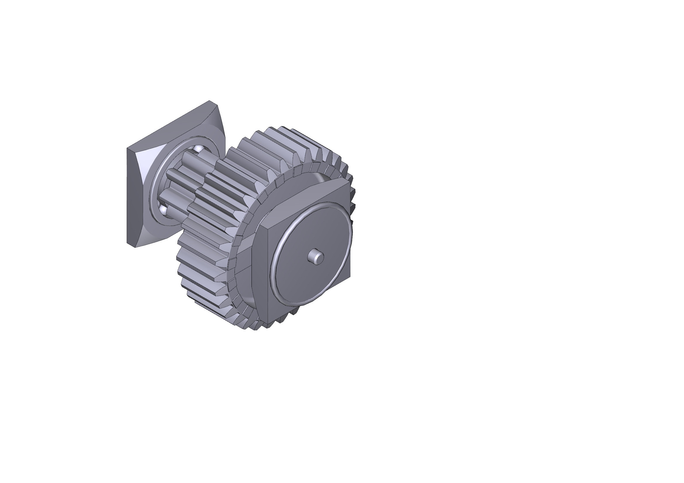 CAME - Gruppo prima riduzione G2080 e G2080E per barriera.