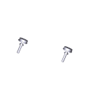 CAME - Ammortizzatori braccio gard 8 2pz per barriera.