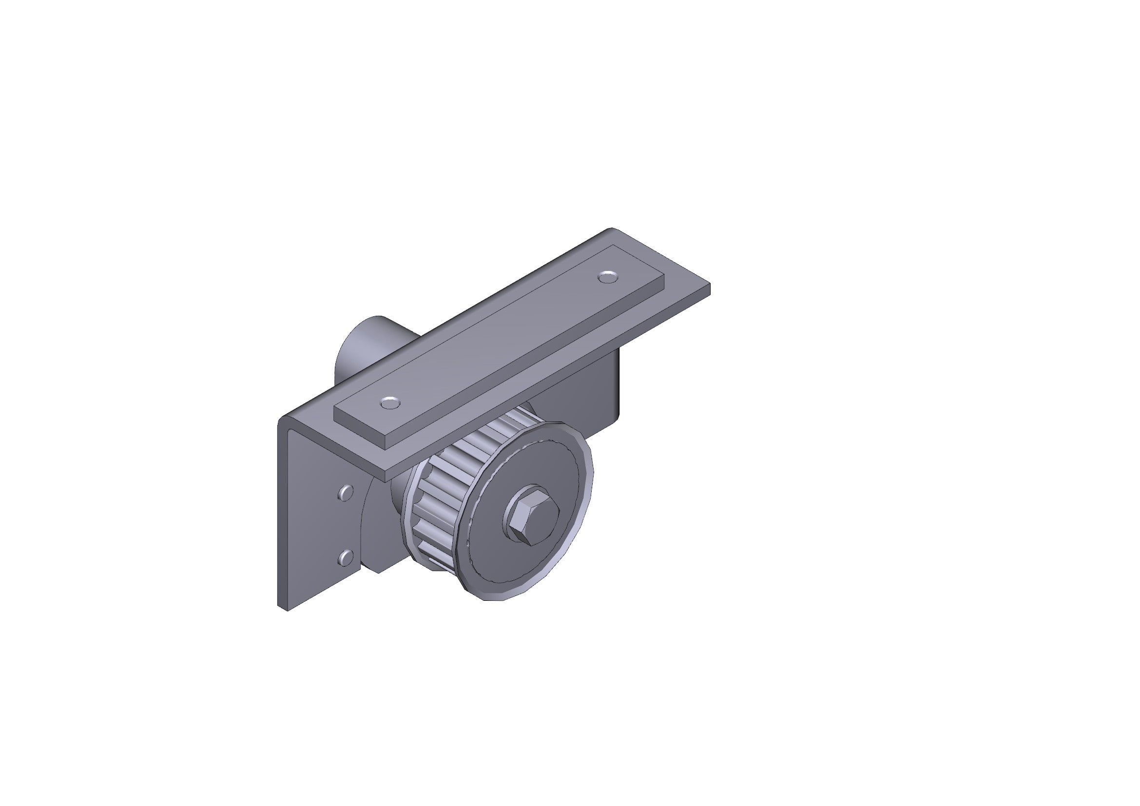 CAME - Gruppo rinvio con encoder corsa rodeo per automazione e anta scorrevole.