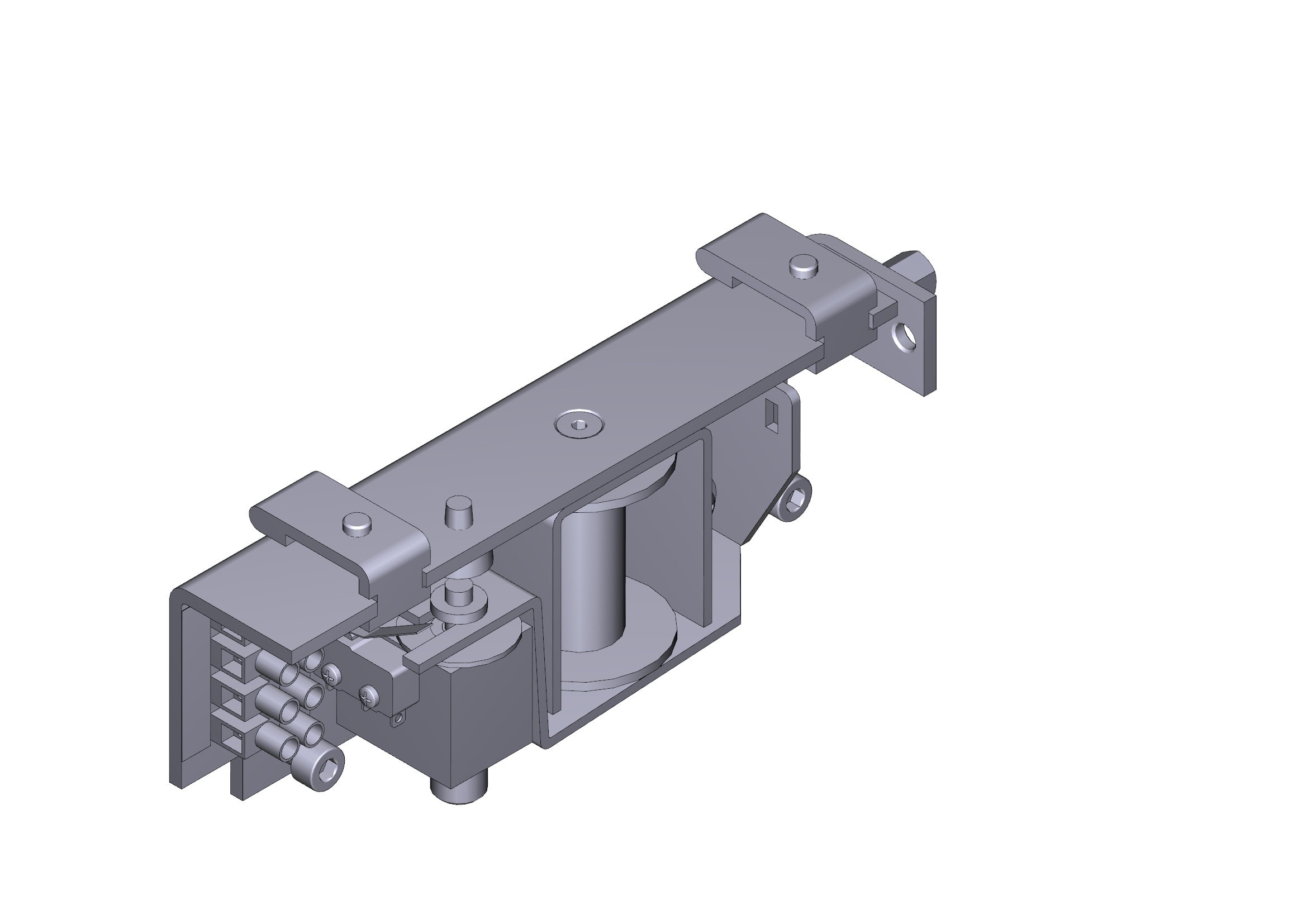 CAME - Elettroblocco corsa rodeo per automazione anta scorrevole. 119RIP067
