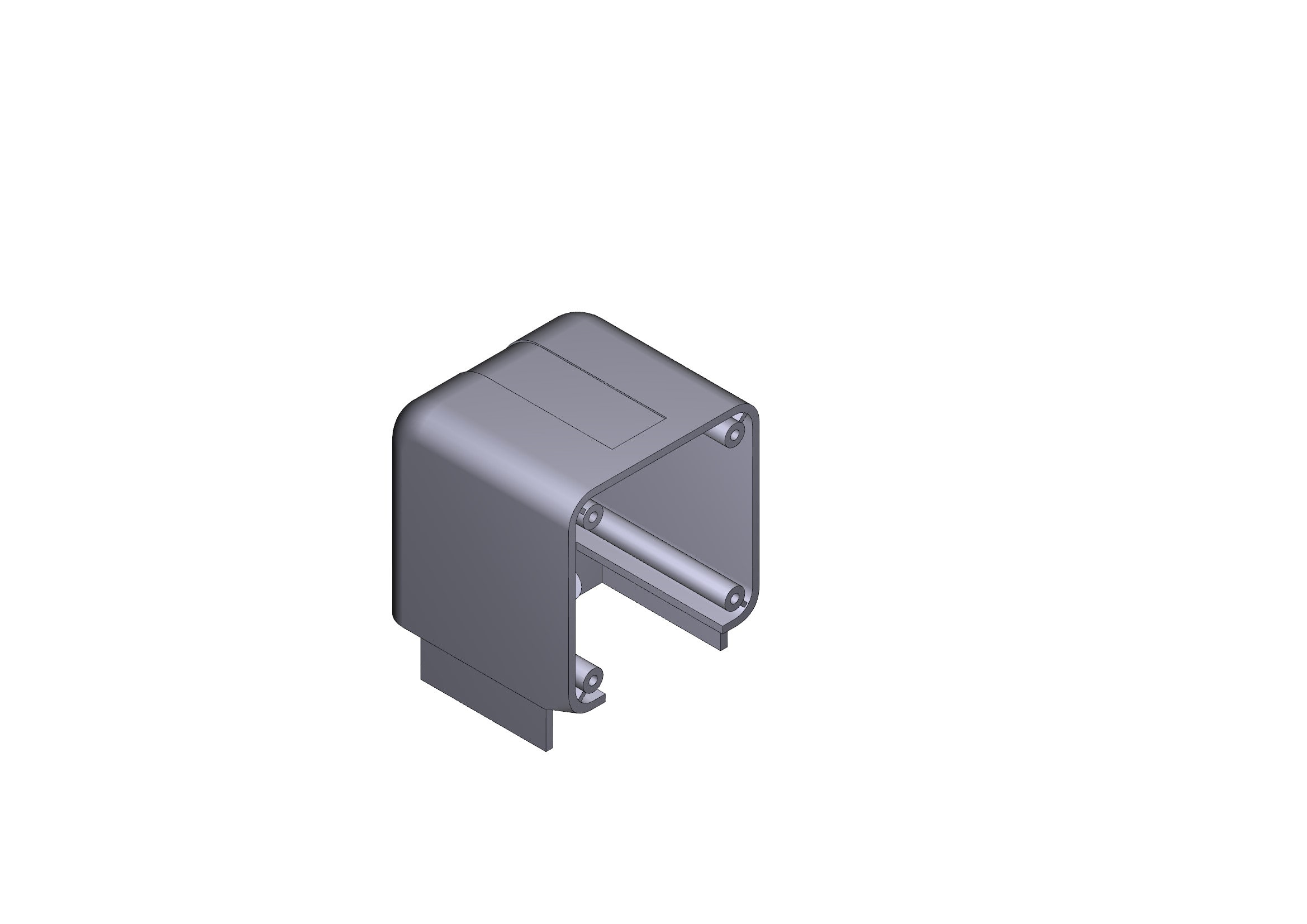 CAME - Testa colonnina 70x70mm. 119RIR013