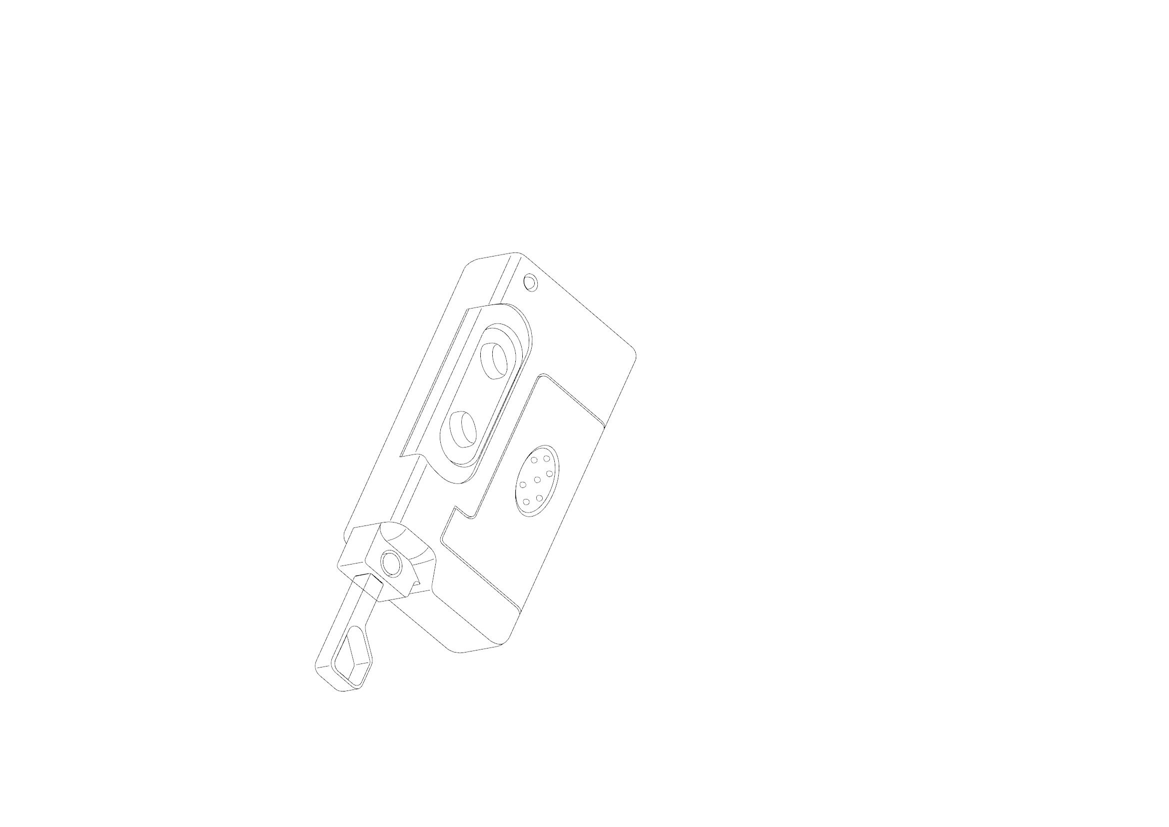 CAME - guscio trasmettitore top-432s. 119RIR078