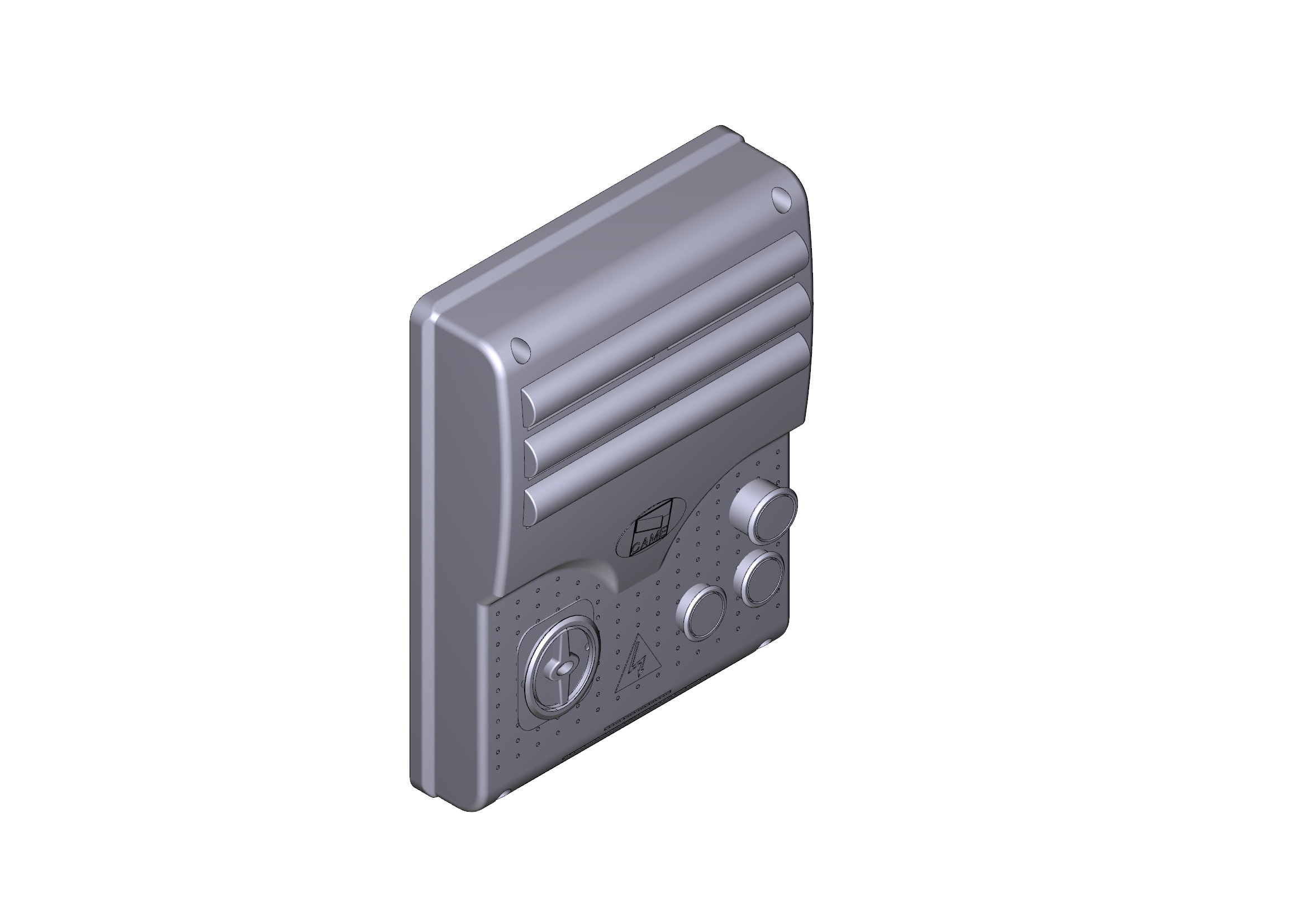 CAME - Coperchio quadro 240x320mm con pulsanti.