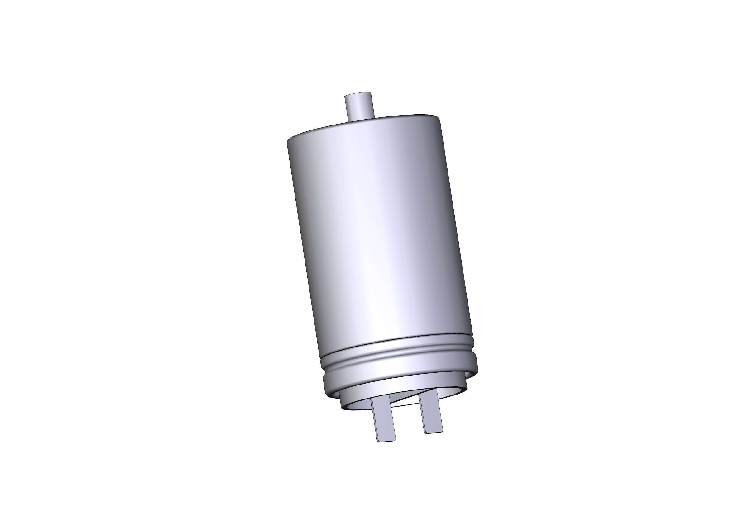 CAME - Condensatore microfarad 16 con cavi e codolo per motoriduttore.