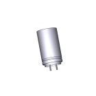 CAME - Condensatore microfarad 20 con faston e codolo per motoriduttore.