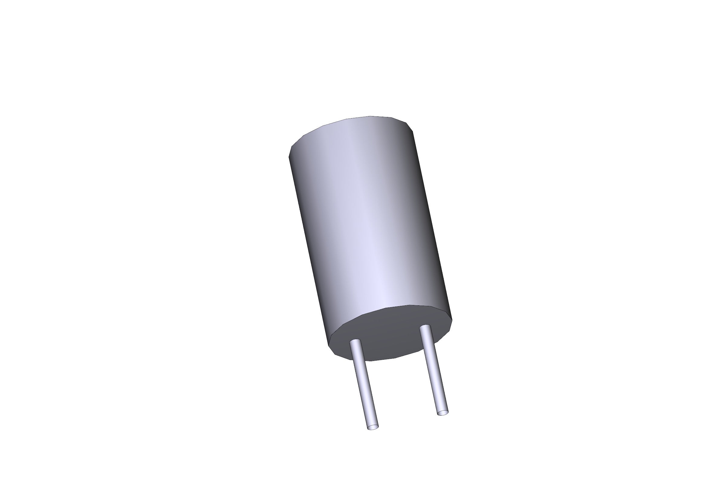 CAME - Condensatore 6,3 F con cavi per motoriduttore.