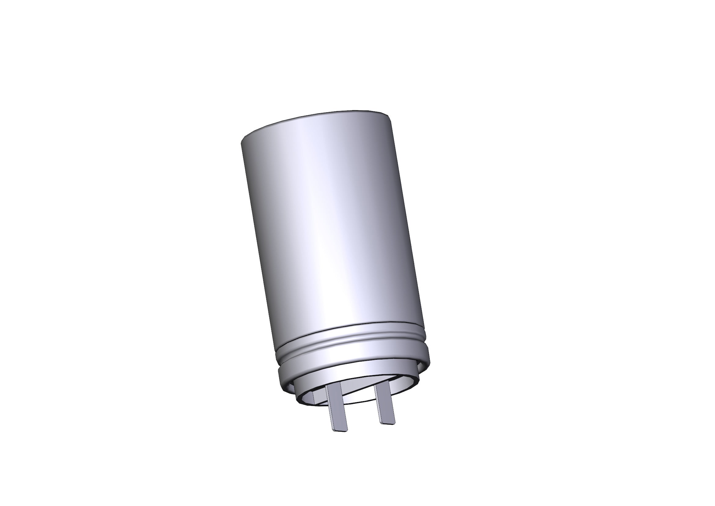 CAME - Condensatore microfarad 31,5 con doppio faston per motoriduttore.