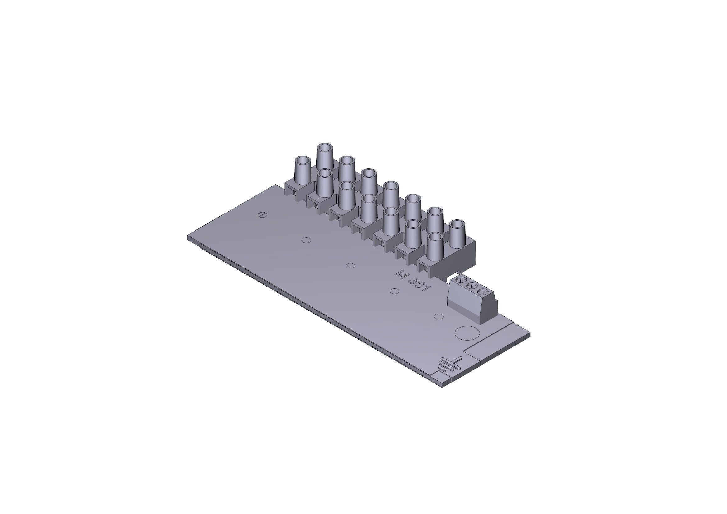 CAME - Scheda per gestire rallentamenti ZL170N.