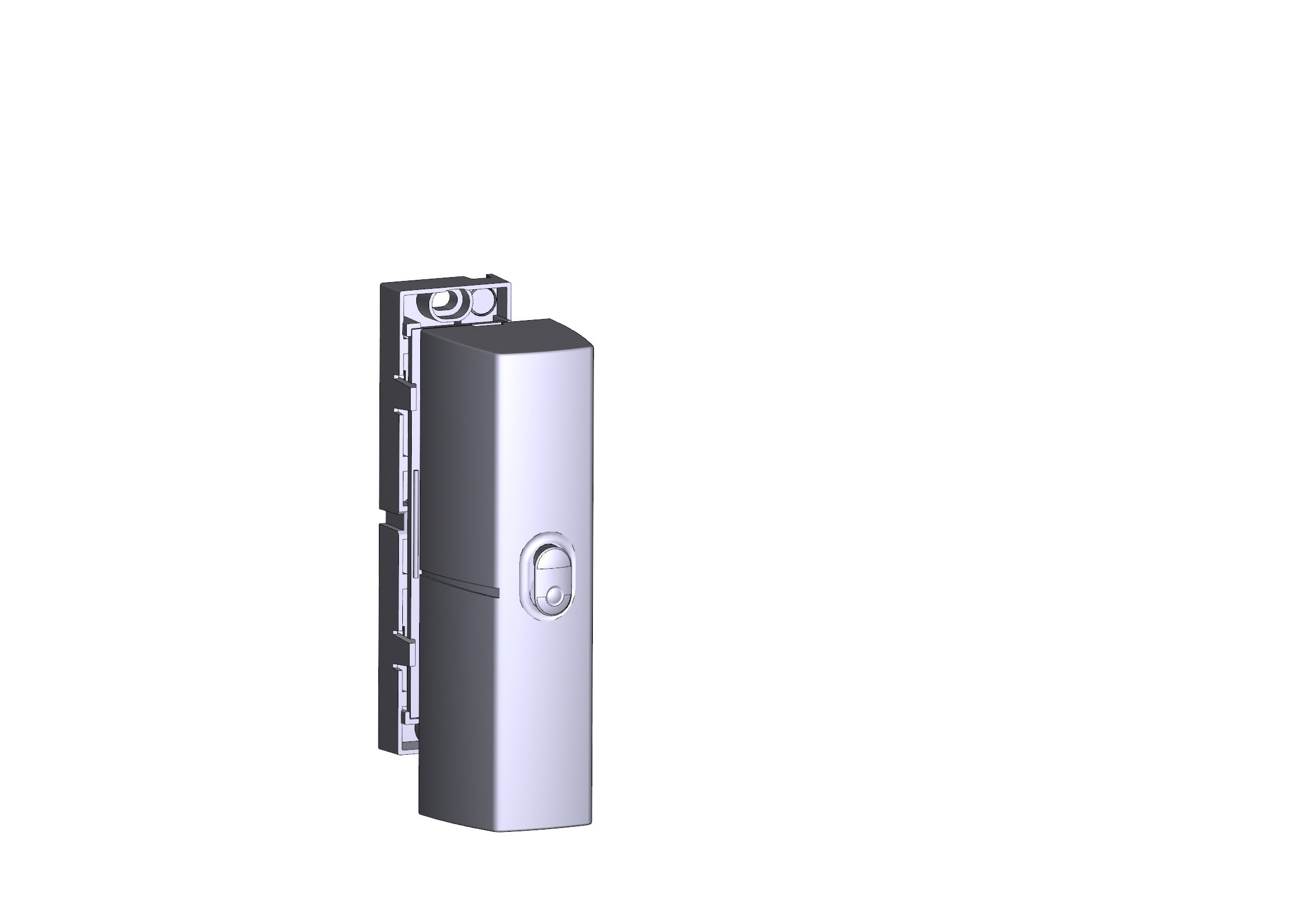 CAME - Guscio completo contatto radio bianco.