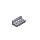 CAME - Supporto a muro per lampeggiatore con base e dado.
