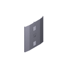 CAME - Porta armadio BY-3500T: design moderno e funzionale per il tuo spazio. Organizza con stile e praticità.