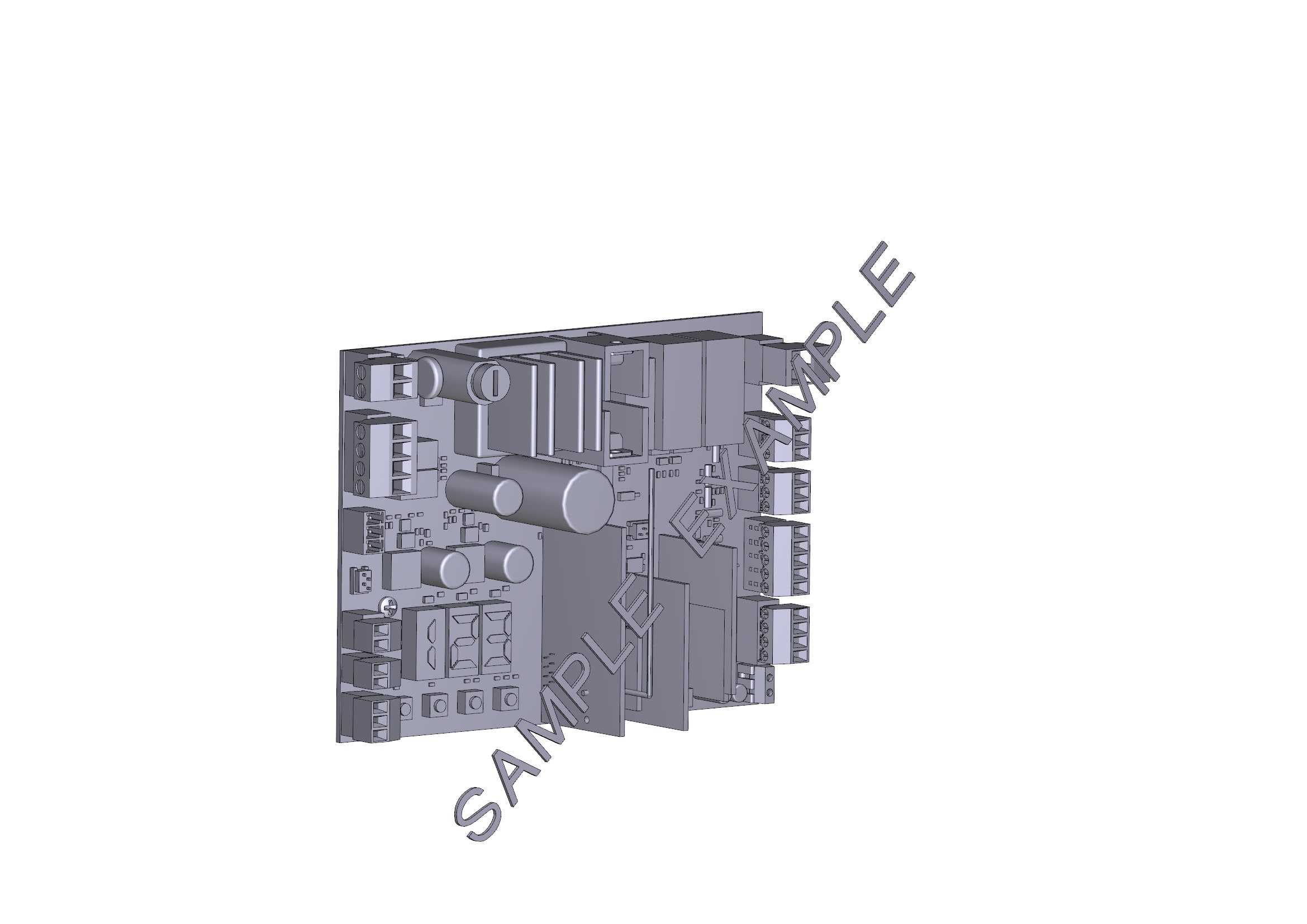 CAME - Scheda elettronica anta battente 230V ZA5.