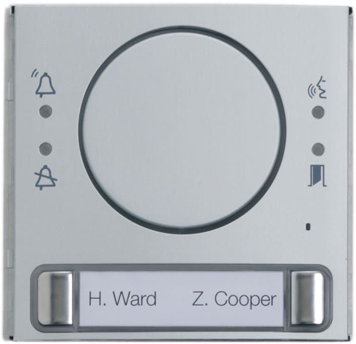 BPT - Frontale con doppio pulsante per audio MTMFA2P. 60020070